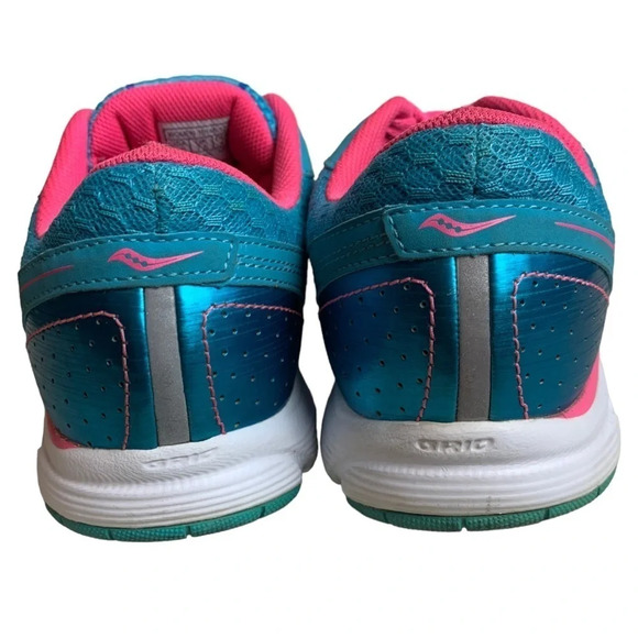 Saucony Women’s Outduel Sneakers Size  US 9.5 Pink Blue - Picture 7 of 16